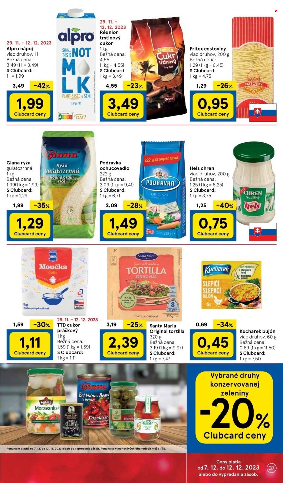 Leták TESCO hypermarket - 7.12.2023 - 12.12.2023. Strana 37
