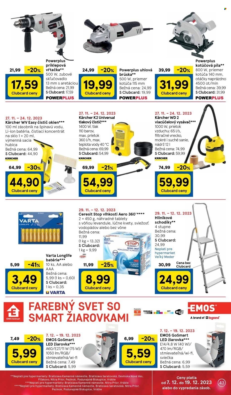 Leták TESCO hypermarket - 7.12.2023 - 12.12.2023. Strana 43