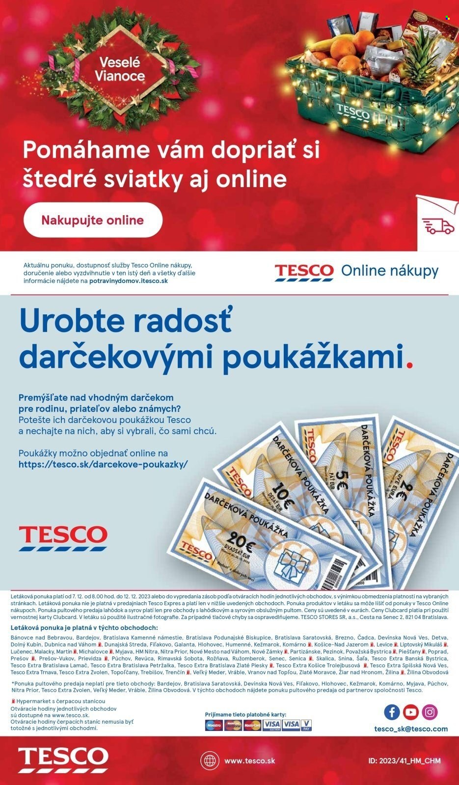 Leták TESCO hypermarket - 7.12.2023 - 12.12.2023. Strana 45