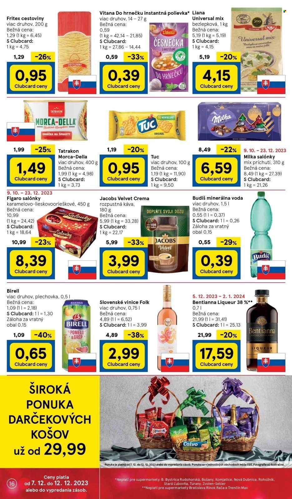 Leták TESCO supermarket - 7.12.2023 - 12.12.2023. Strana 16