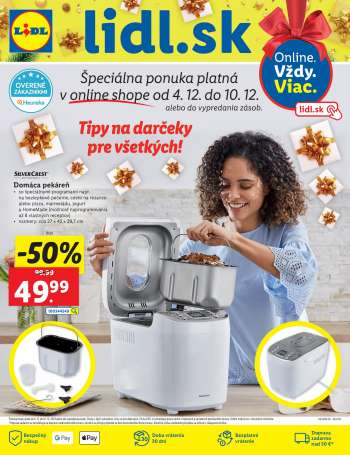 Leták Lidl - 4.12.2023 - 10.12.2023.