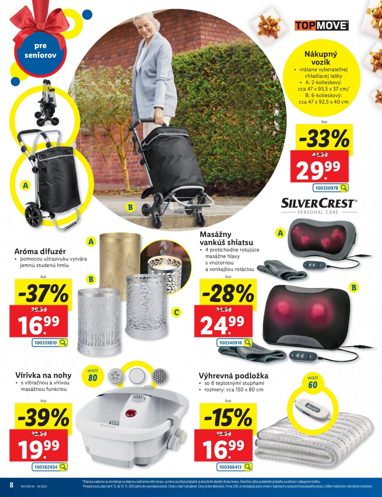 Leták Lidl - 4.12.2023 - 10.12.2023. Strana 8
