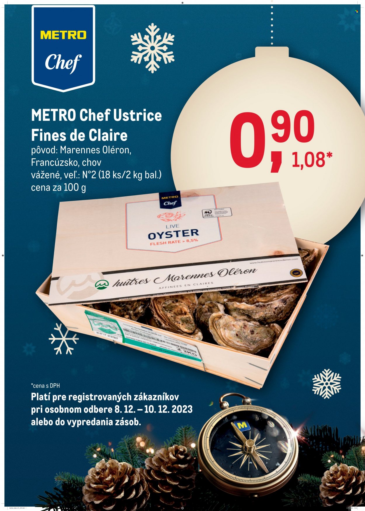 Leták Metro - 8.12.2023 - 10.12.2023. Strana 1