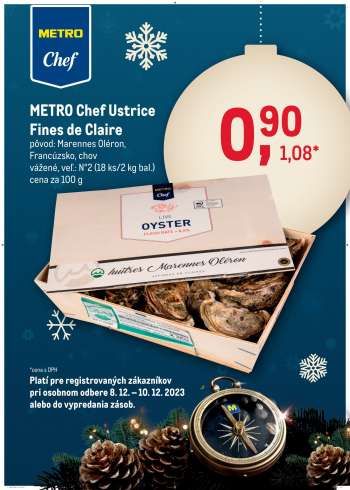Leták Metro - 8.12.2023 - 10.12.2023.