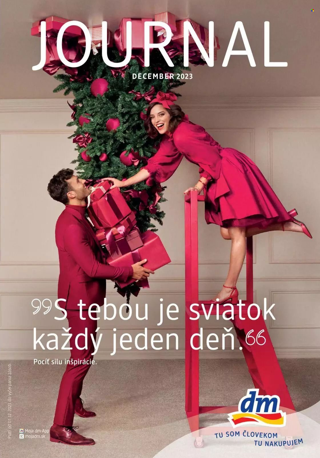 Leták dm drogerie - 1.12.2023 - 31.12.2023. Strana 1