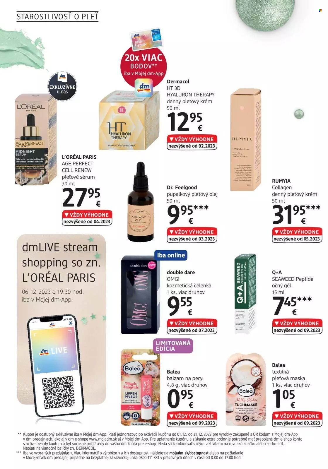 Leták dm drogerie - 1.12.2023 - 31.12.2023. Strana 10