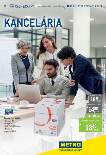 Leták Metro - 13.12.2023 - 16.1.2024.