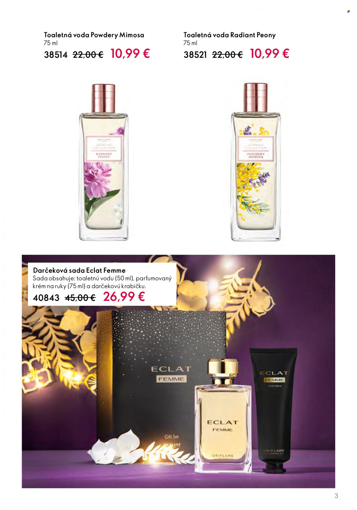 Leták Oriflame - 6.12.2023 - 27.12.2023. Strana 3