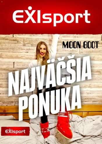 Leták Exisport.