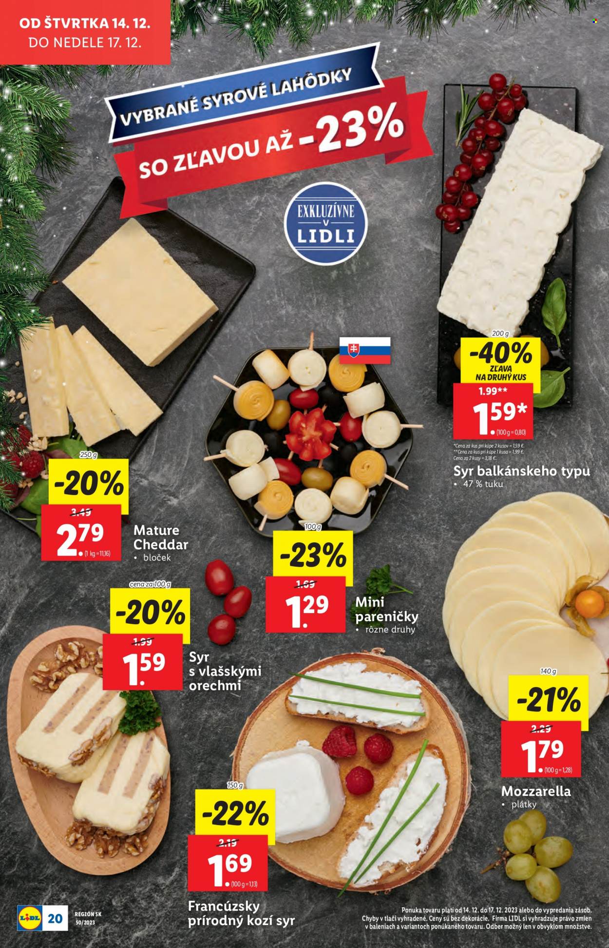 Leták Lidl - 14.12.2023 - 17.12.2023. Strana 22