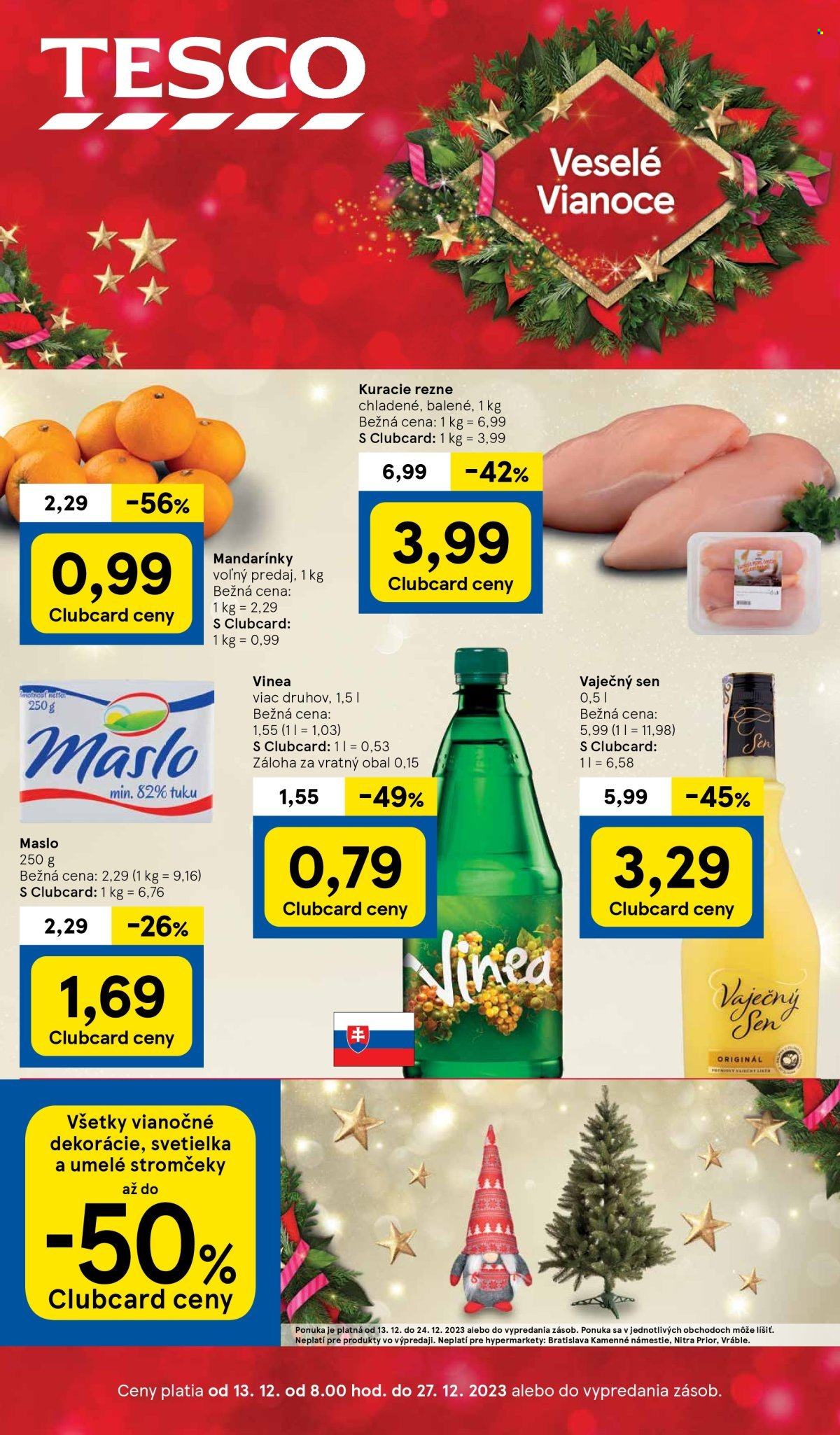 Leták TESCO - 13.12.2023 - 27.12.2023. Strana 1
