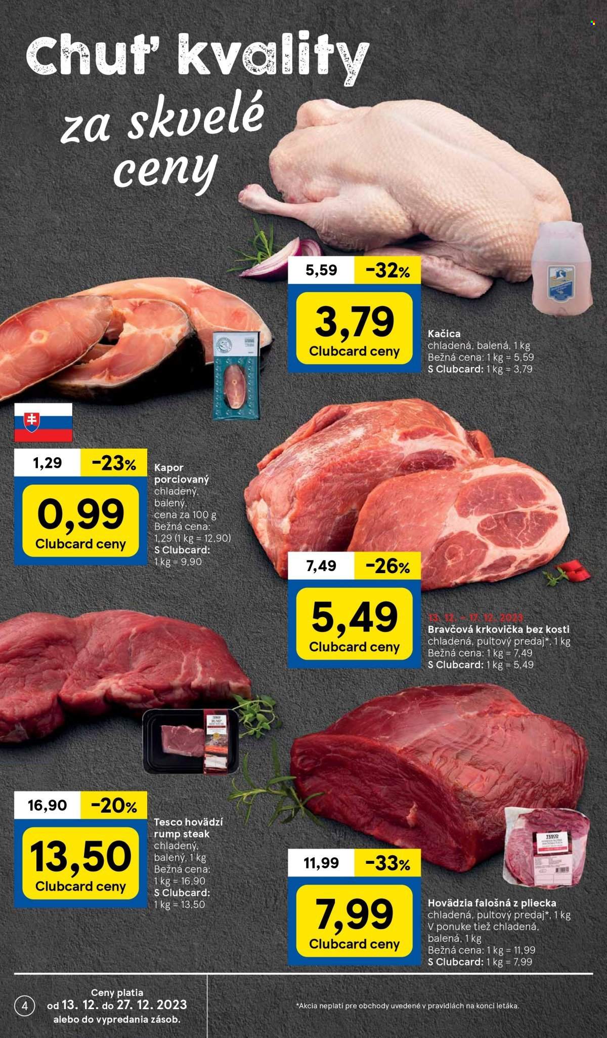 Leták TESCO - 13.12.2023 - 27.12.2023. Strana 4