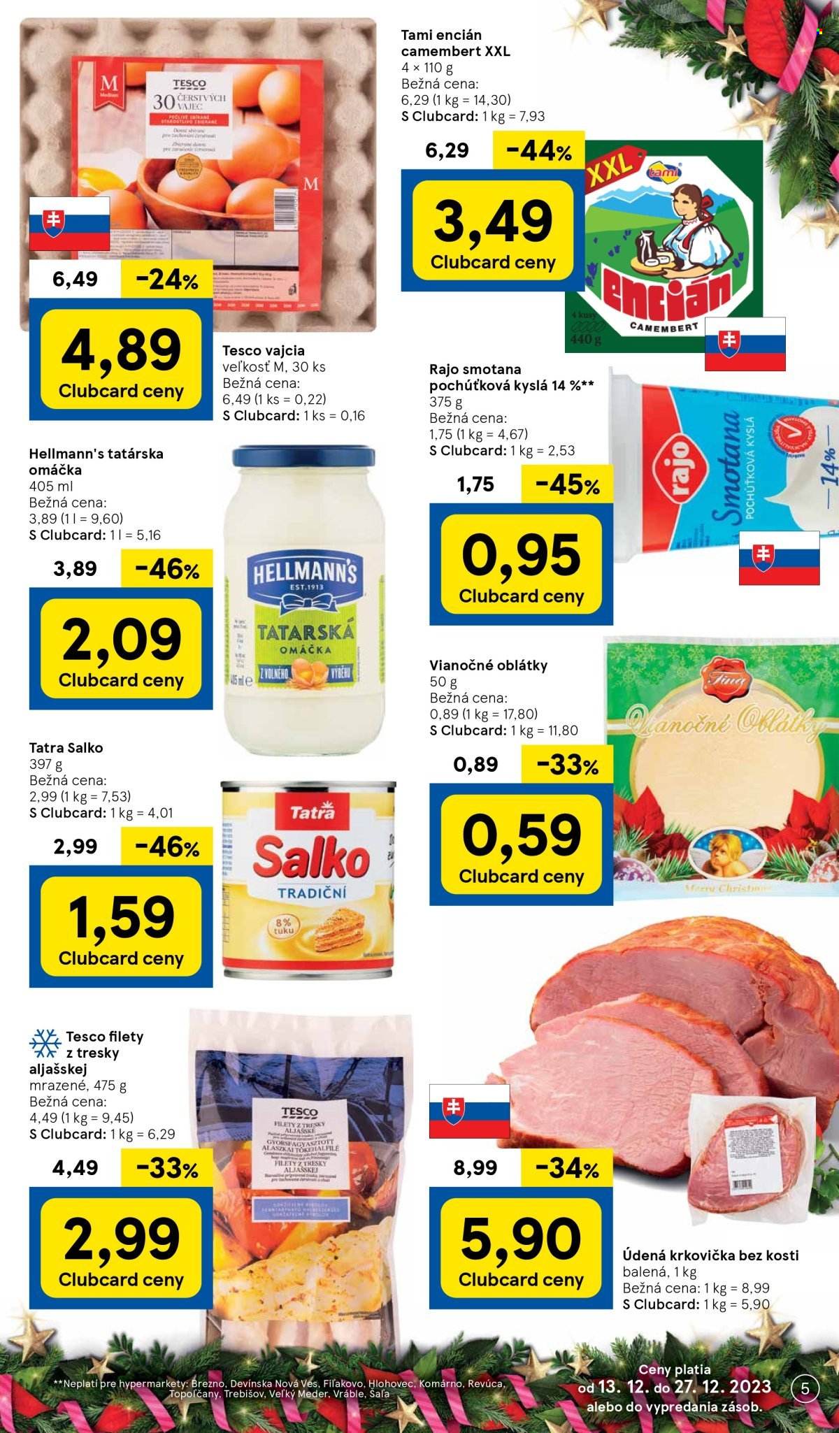 Leták TESCO - 13.12.2023 - 27.12.2023. Strana 5