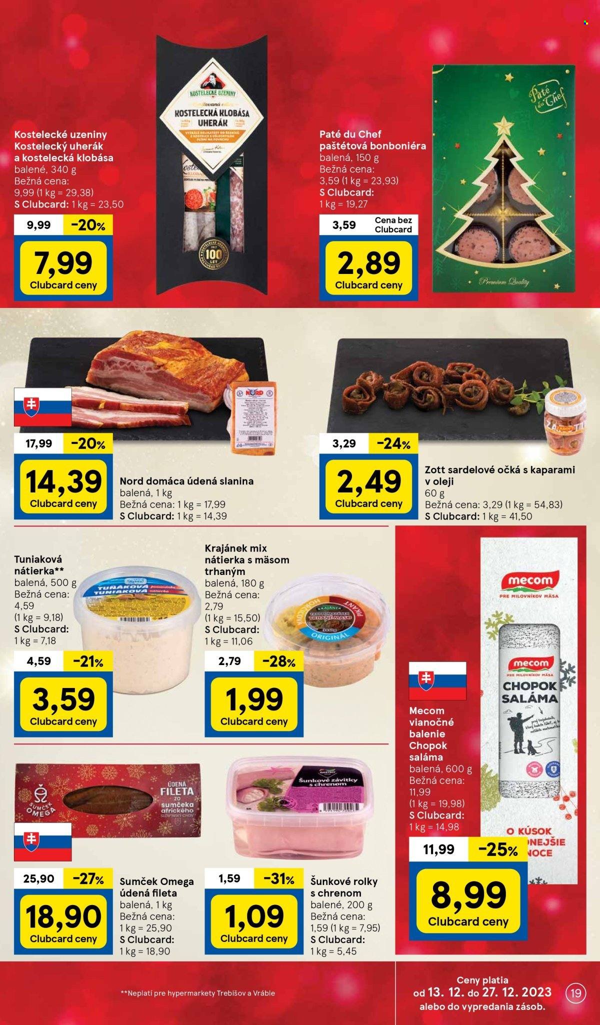 Leták TESCO - 13.12.2023 - 27.12.2023. Strana 19