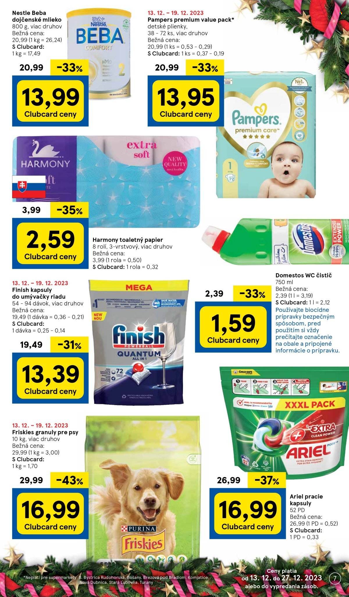 Leták TESCO supermarket - 13.12.2023 - 27.12.2023. Strana 7