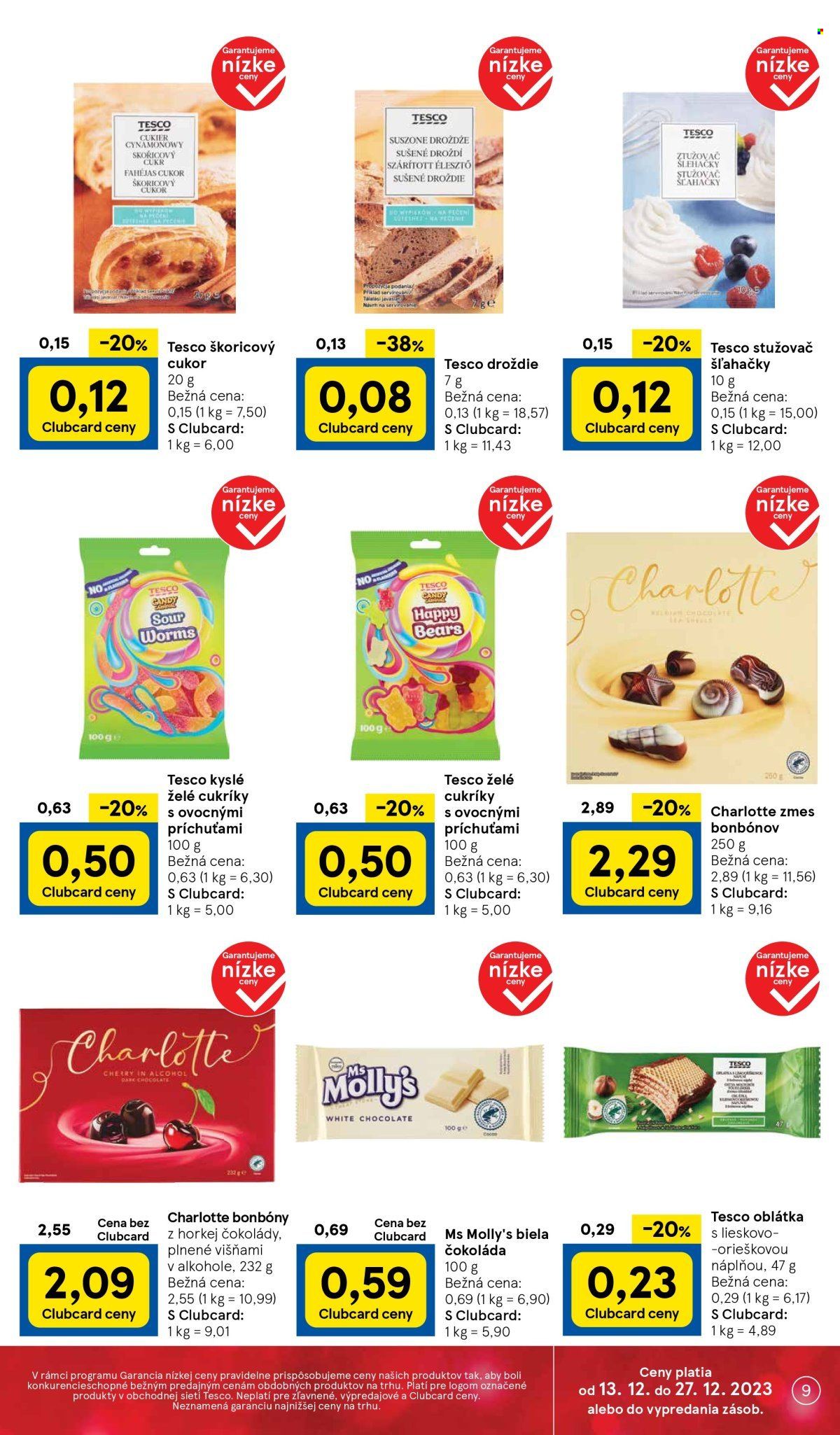 Leták TESCO supermarket - 13.12.2023 - 27.12.2023. Strana 9