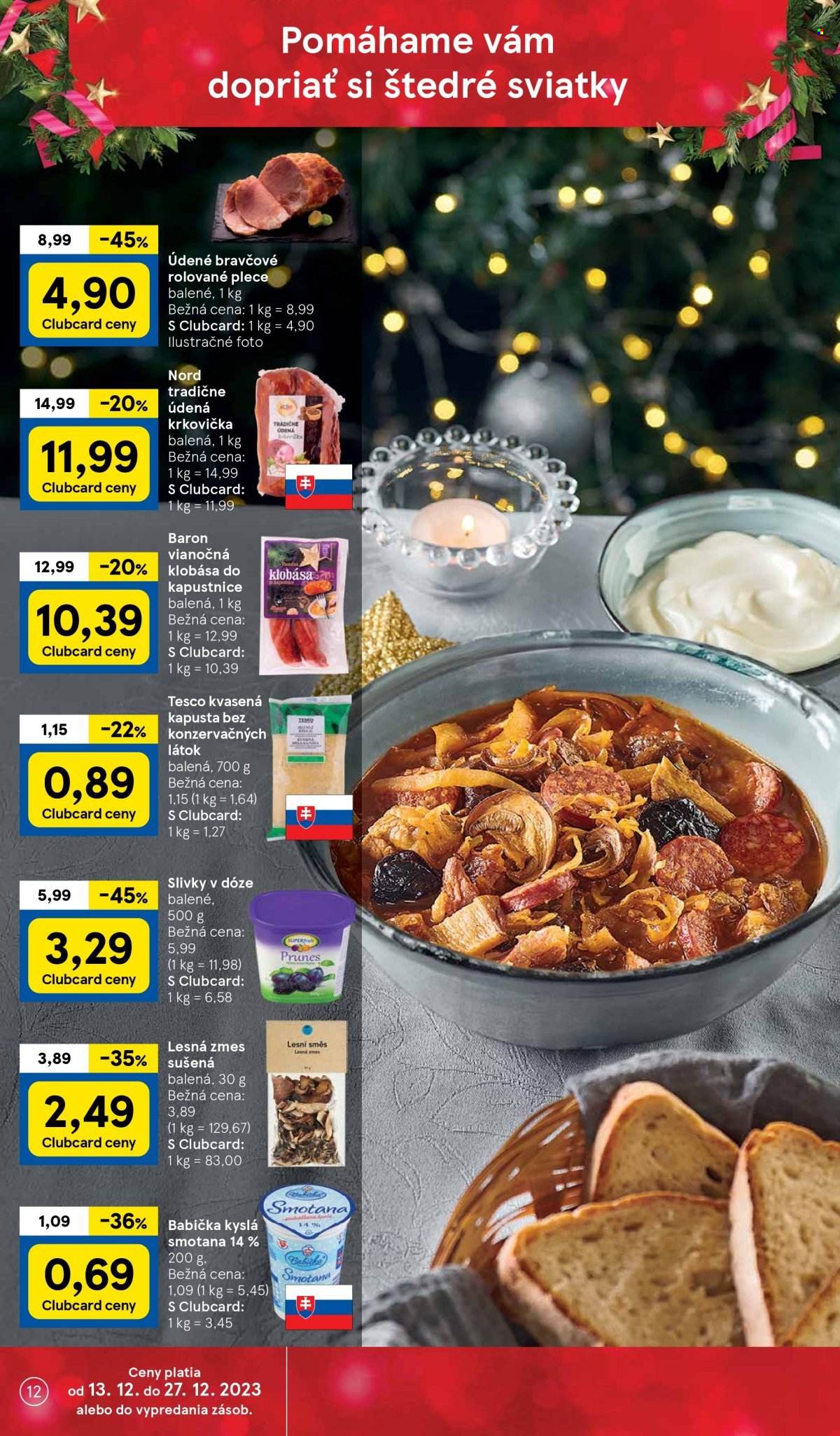 Leták TESCO supermarket - 13.12.2023 - 27.12.2023. Strana 12