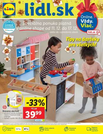 Leták Lidl - 11.12.2023 - 17.12.2023.