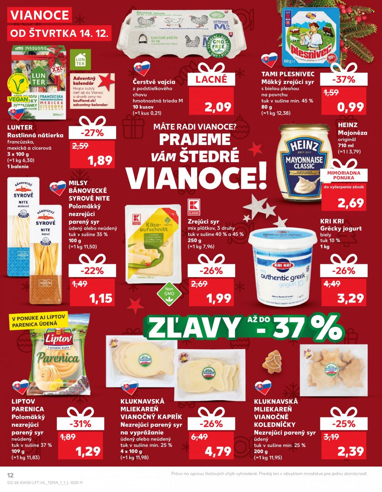 Leták Kaufland - 14.12.2023 - 20.12.2023. Strana 12
