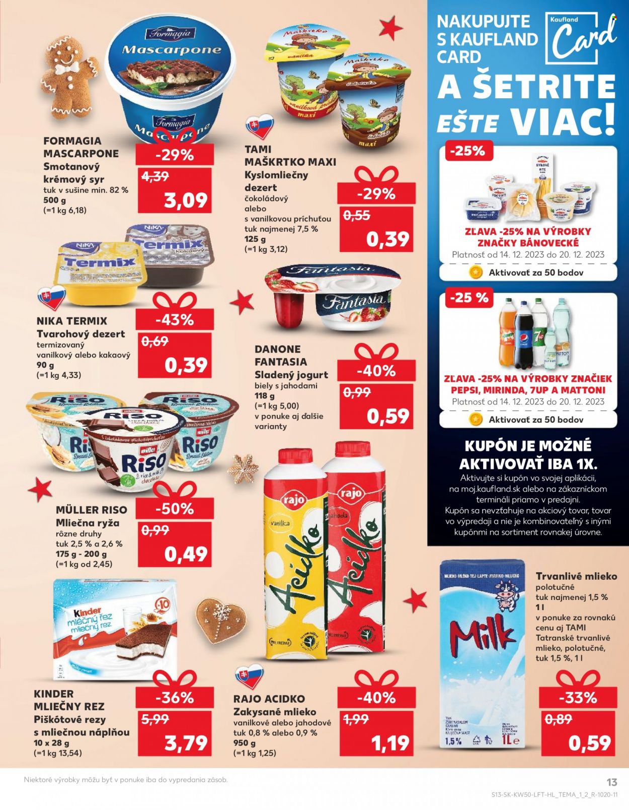 Leták Kaufland - 14.12.2023 - 20.12.2023. Strana 13