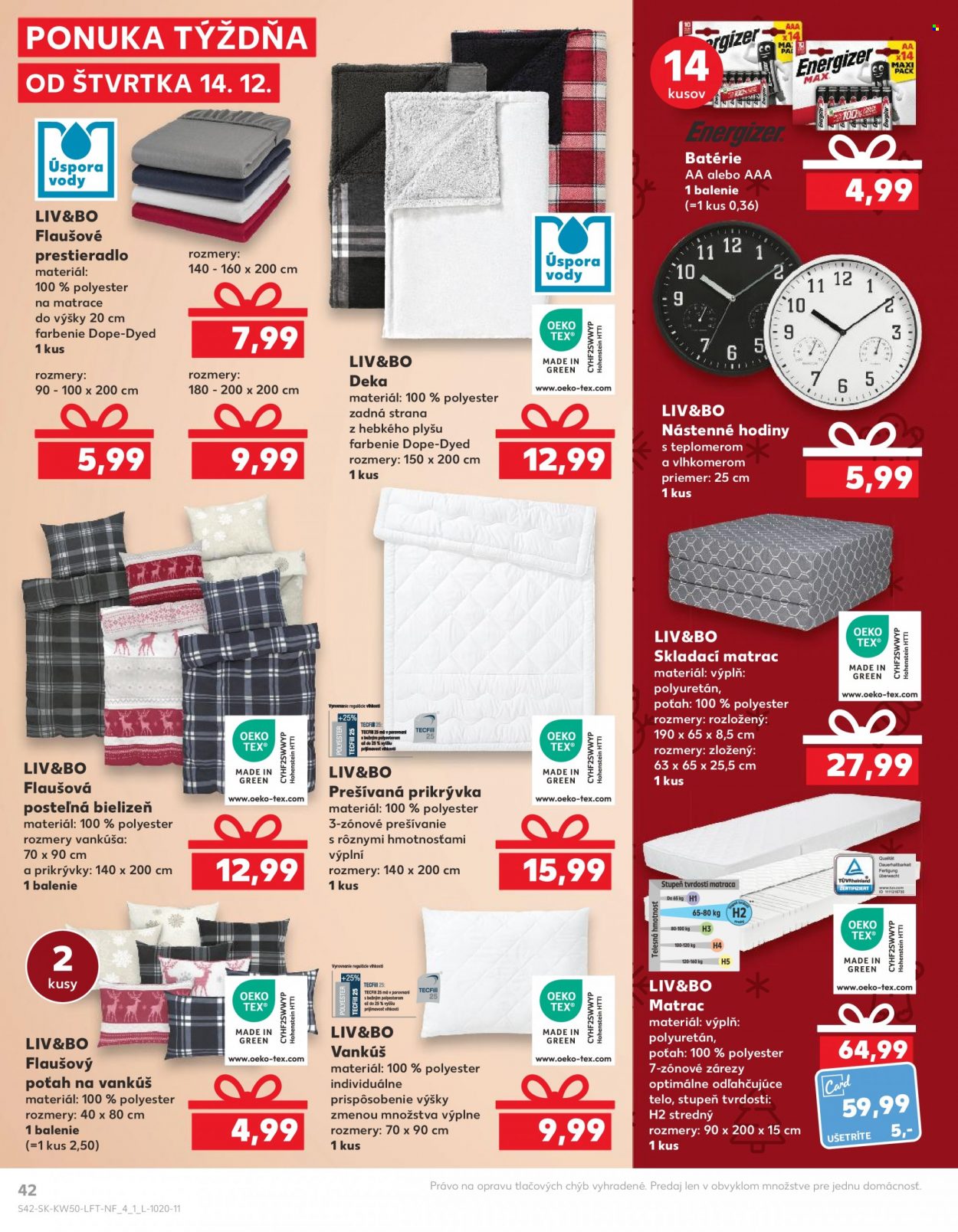 Leták Kaufland - 14.12.2023 - 20.12.2023. Strana 42