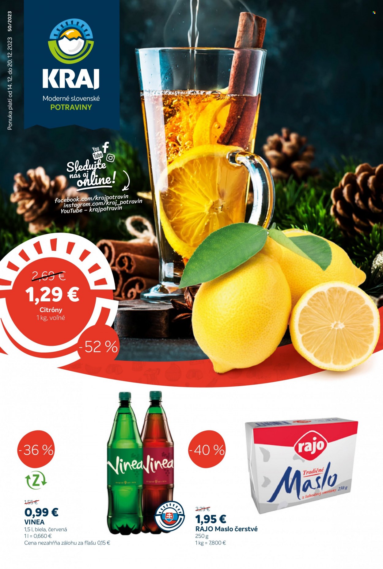 Leták Kraj - 14.12.2023 - 20.12.2023. Strana 1