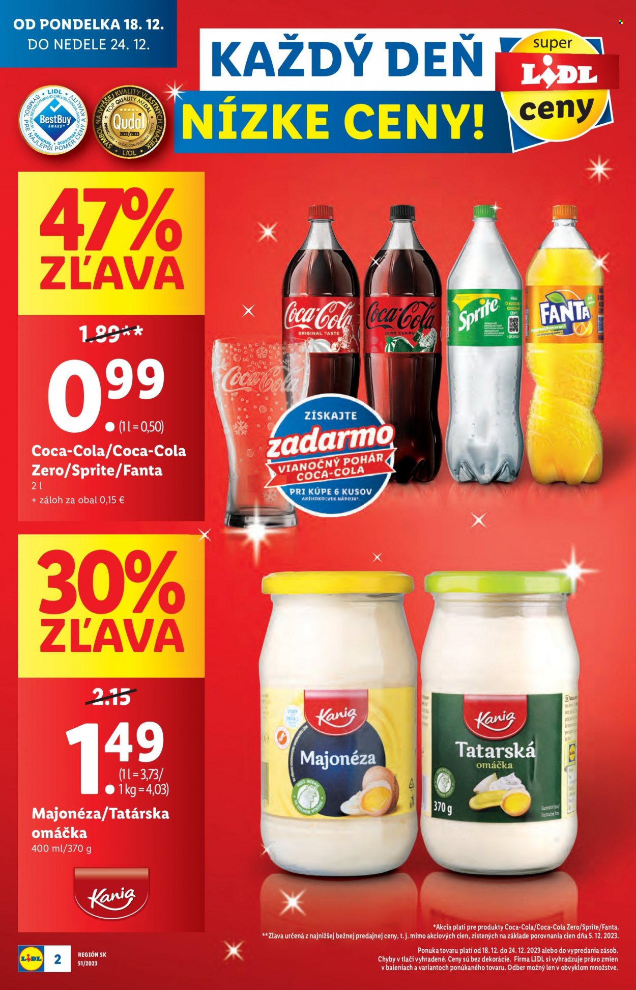 Leták Lidl - 18.12.2023 - 24.12.2023. Strana 3