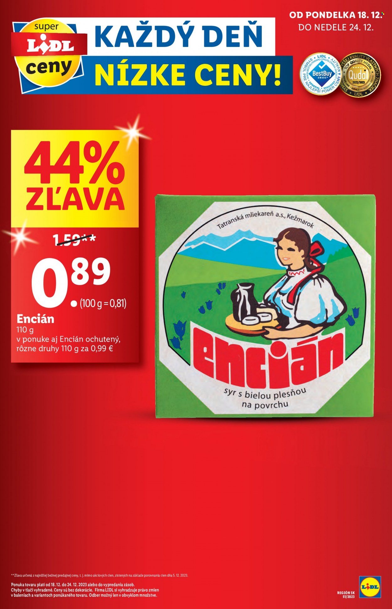 Leták Lidl - 18.12.2023 - 24.12.2023. Strana 6