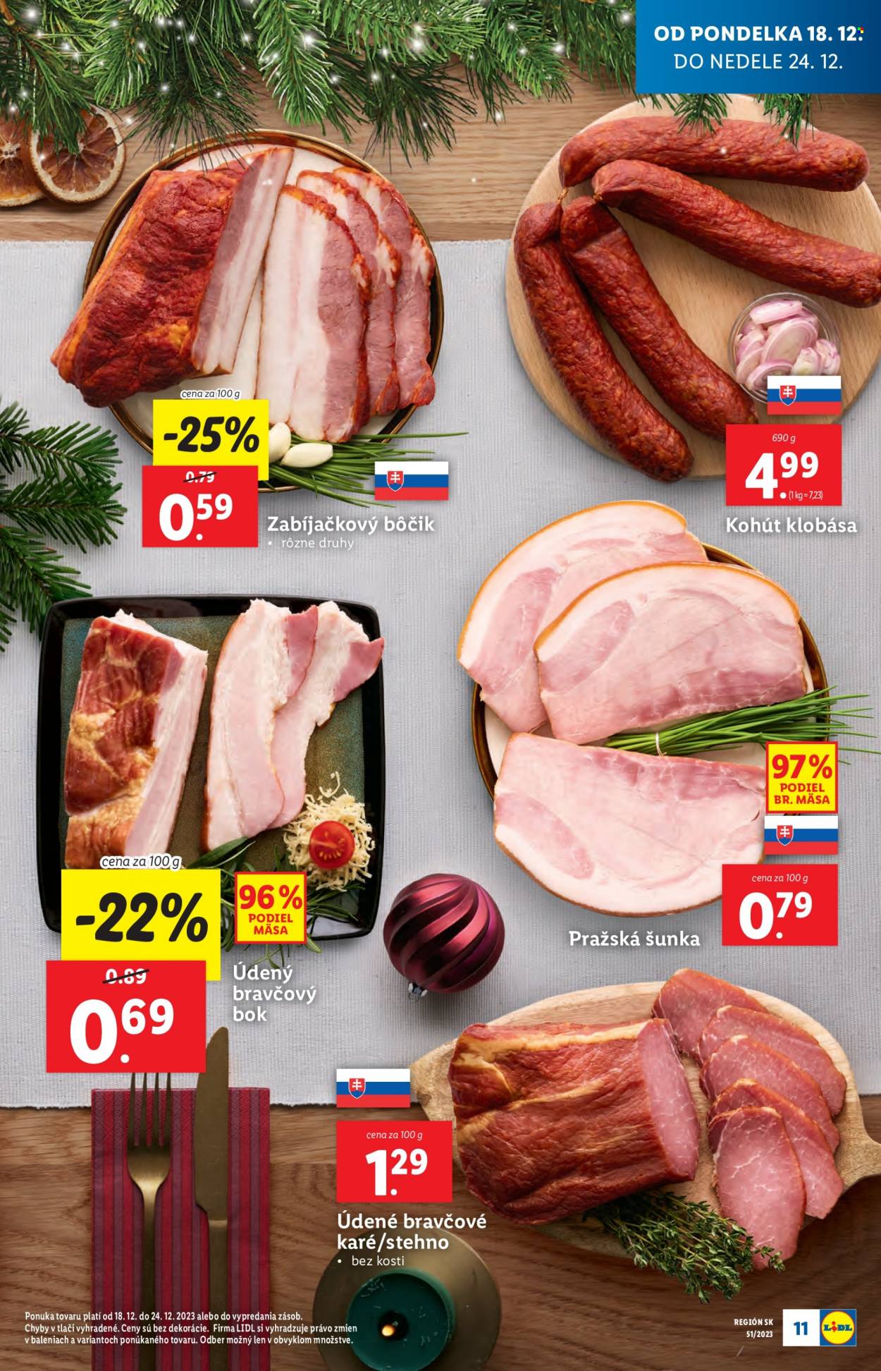 Leták Lidl - 18.12.2023 - 24.12.2023. Strana 23