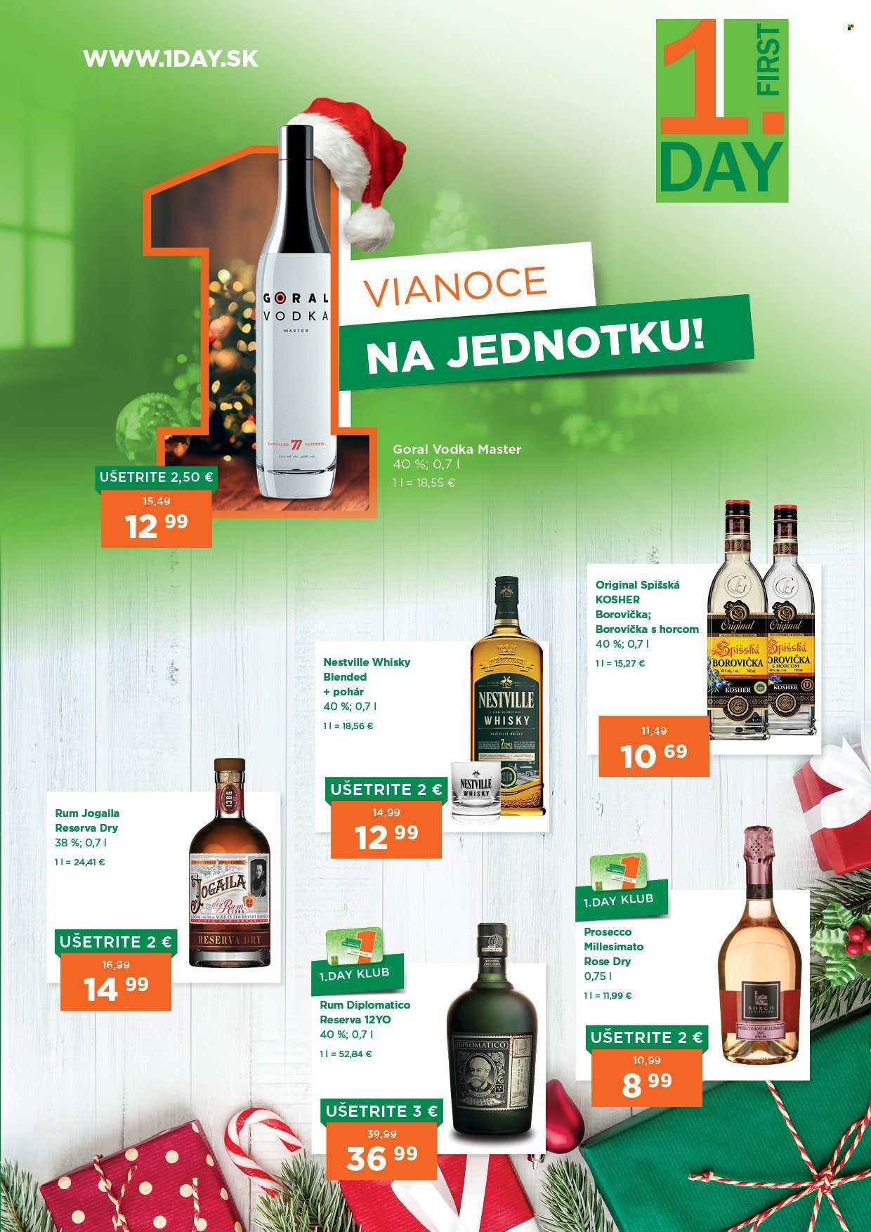 Leták 1Day - 14.12.2023 - 31.12.2023. Strana 1