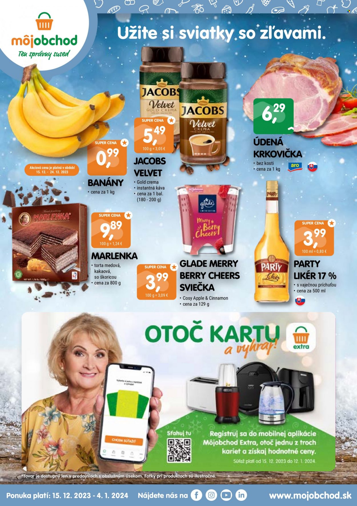 Leták Môj obchod - 15.12.2023 - 4.1.2024. Strana 1