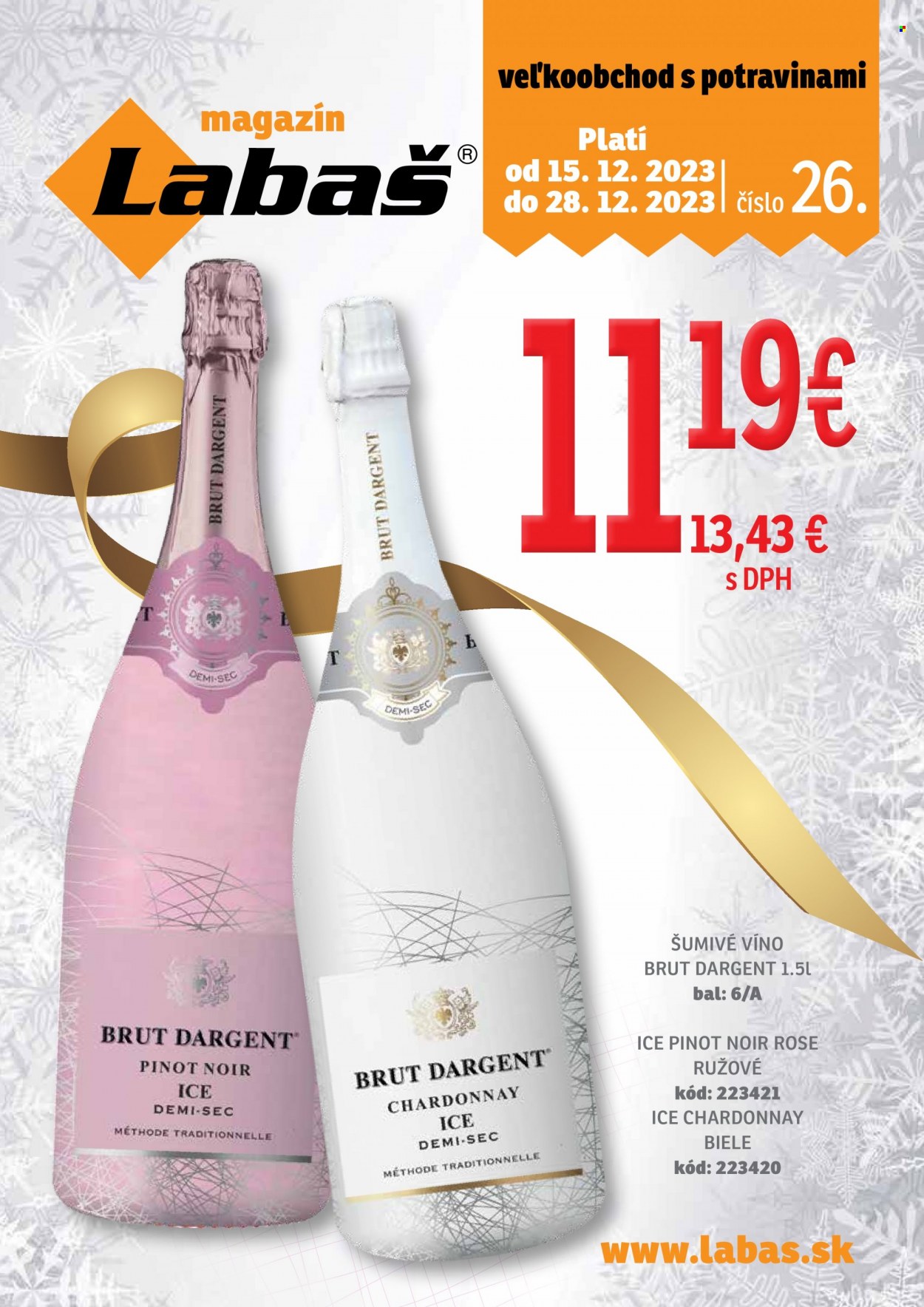 Leták Labaš - 15.12.2023 - 28.12.2023. Strana 1