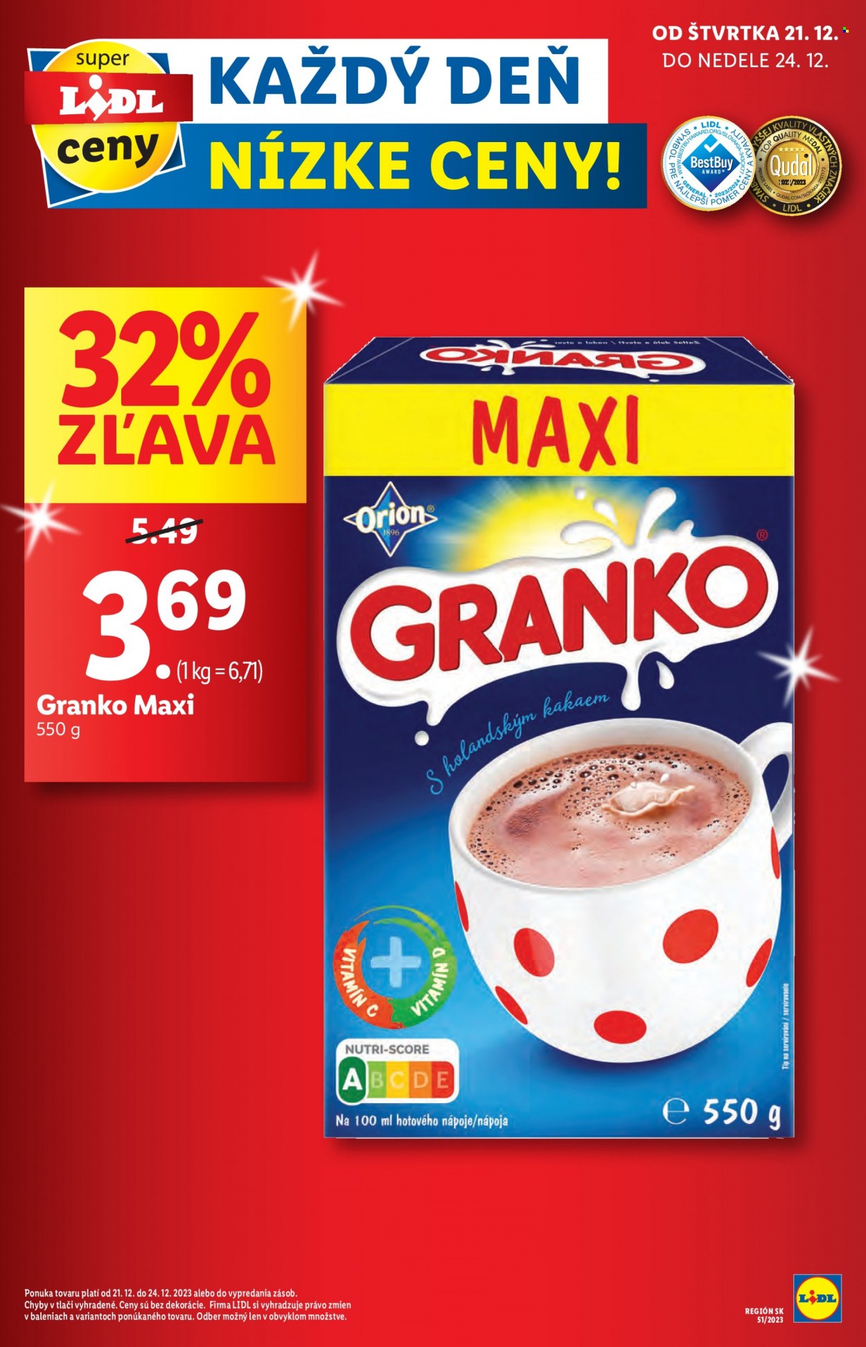 Leták Lidl - 21.12.2023 - 24.12.2023. Strana 5
