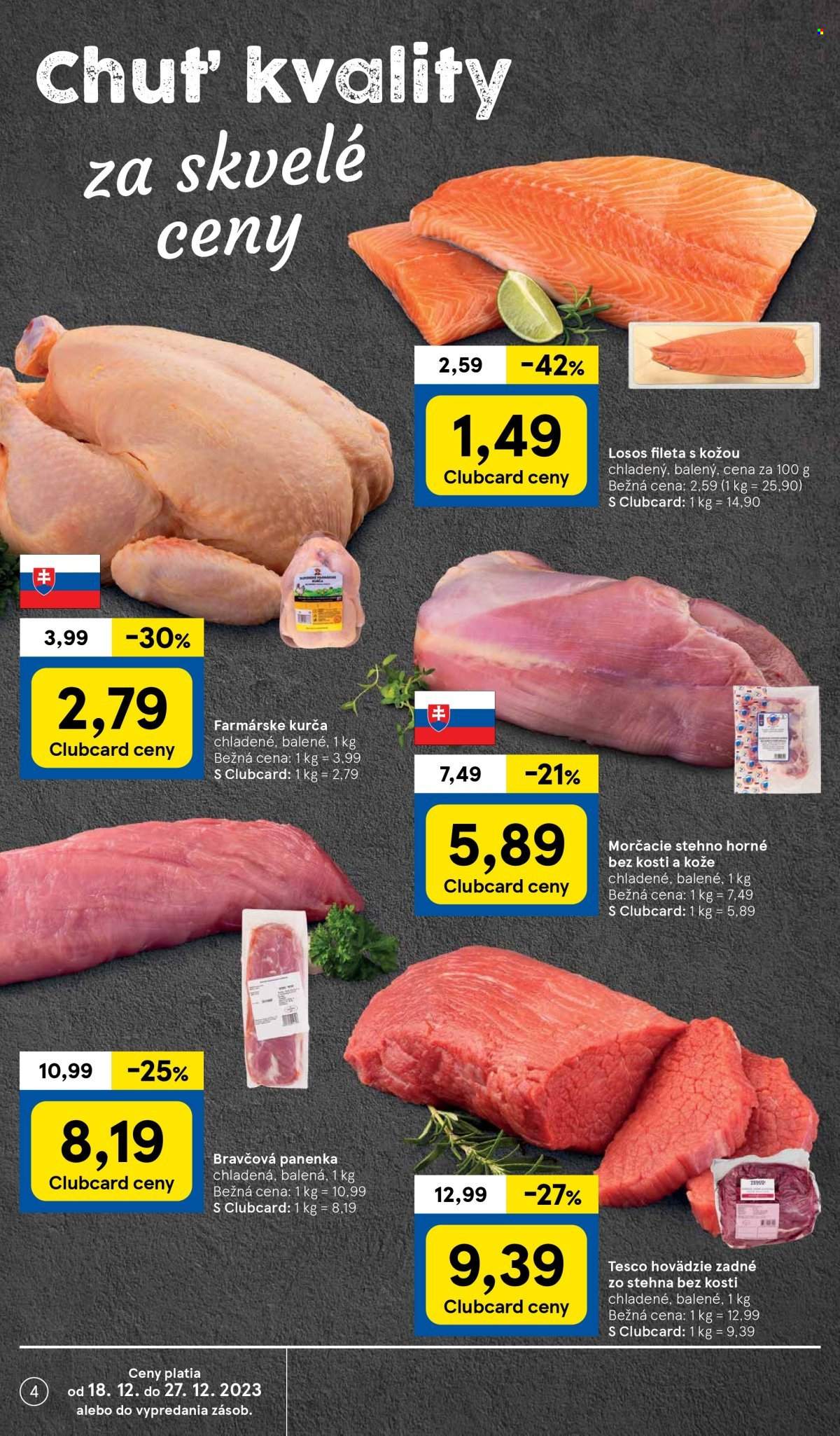 Leták TESCO supermarket - 18.12.2023 - 27.12.2023. Strana 4