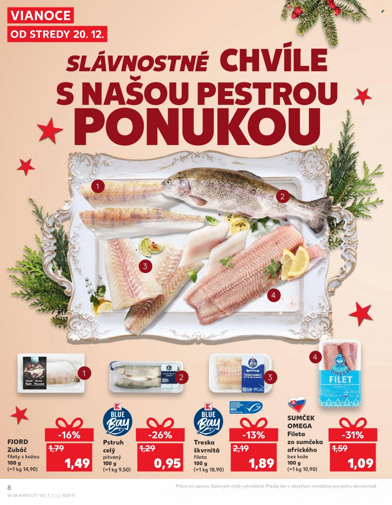 Leták Kaufland - 20.12.2023 - 24.12.2023. Strana 8