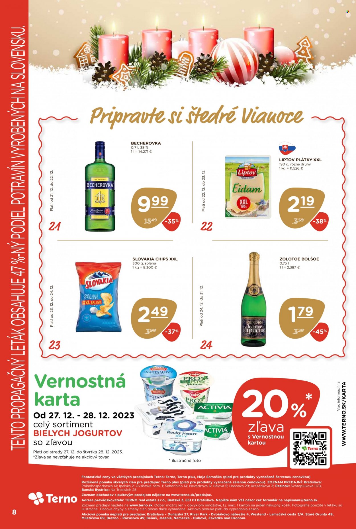 Leták Terno - 21.12.2023 - 31.12.2023. Strana 8