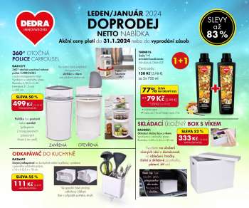 Leták Dedra - 1.1.2024 - 31.1.2024.