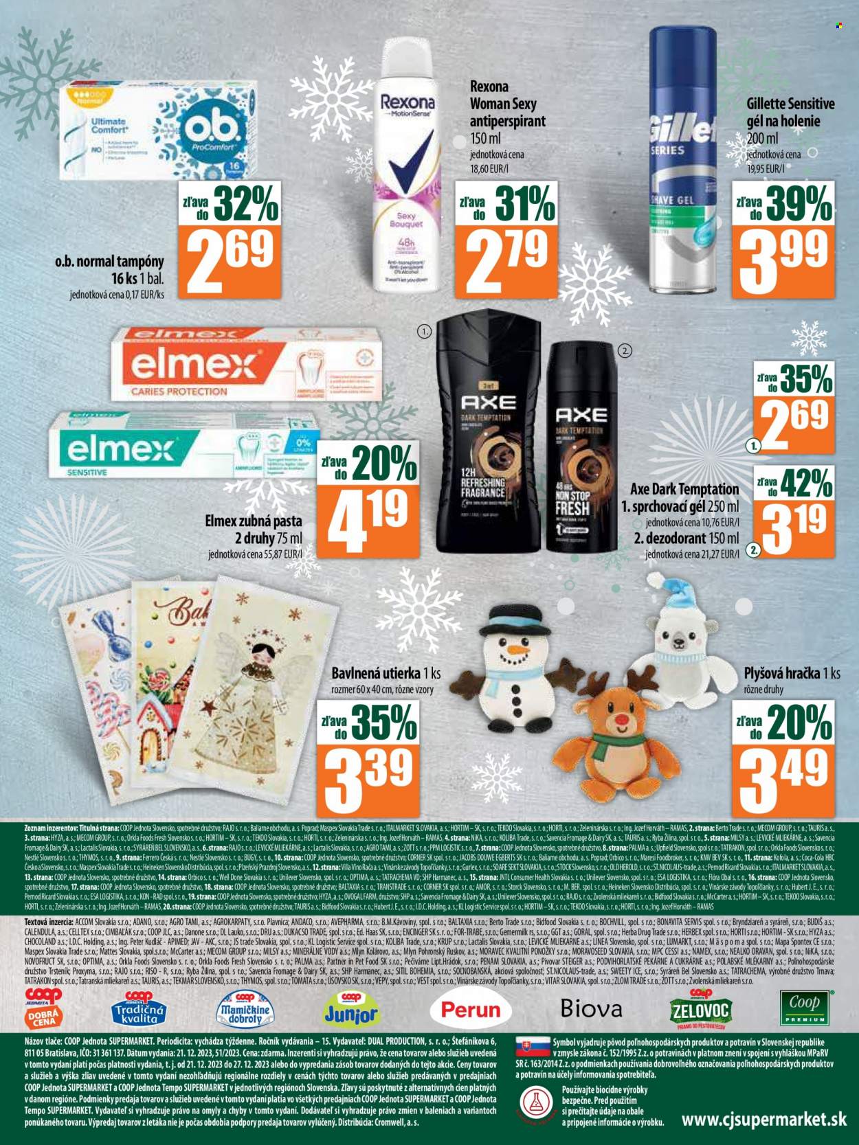 Leták COOP Jednota - 21.12.2023 - 27.12.2023. Strana 15