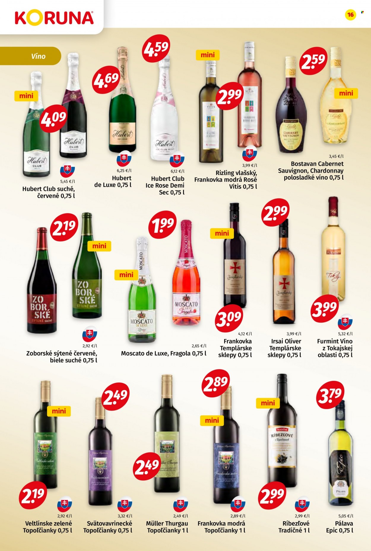 Leták Potraviny KORUNA - 22.12.2023 - 31.12.2023. Strana 16
