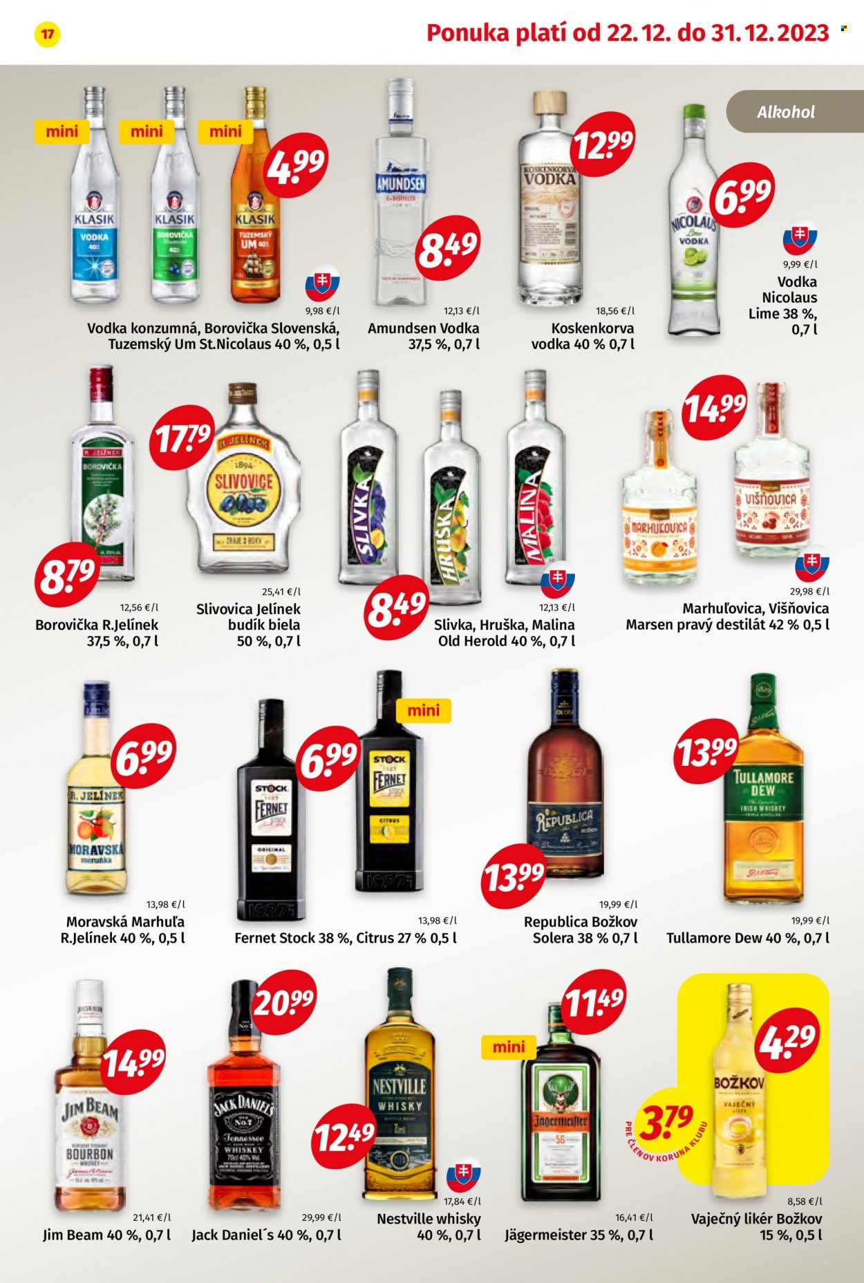 Leták Potraviny KORUNA - 22.12.2023 - 31.12.2023. Strana 17