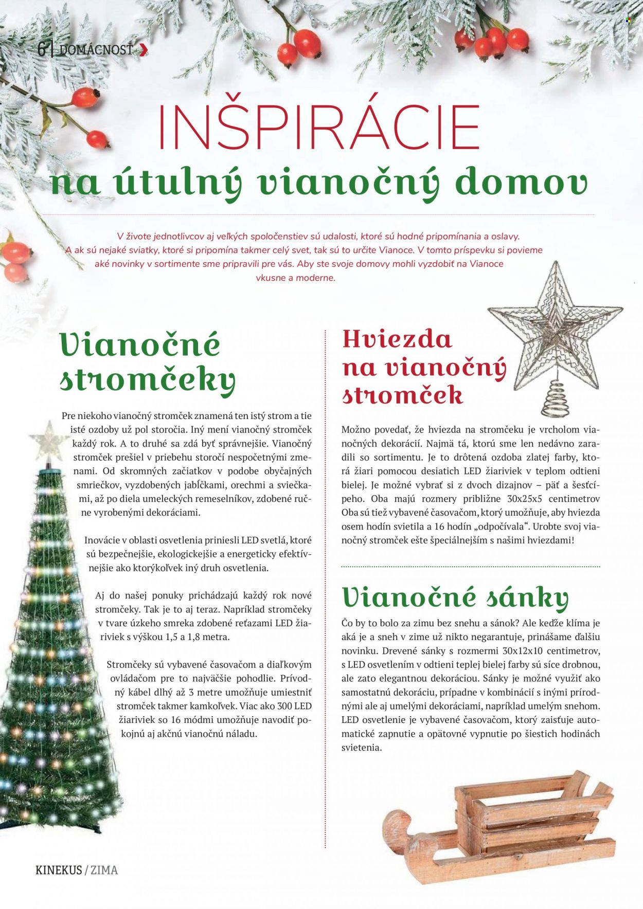 Leták Kinekus. Strana 6