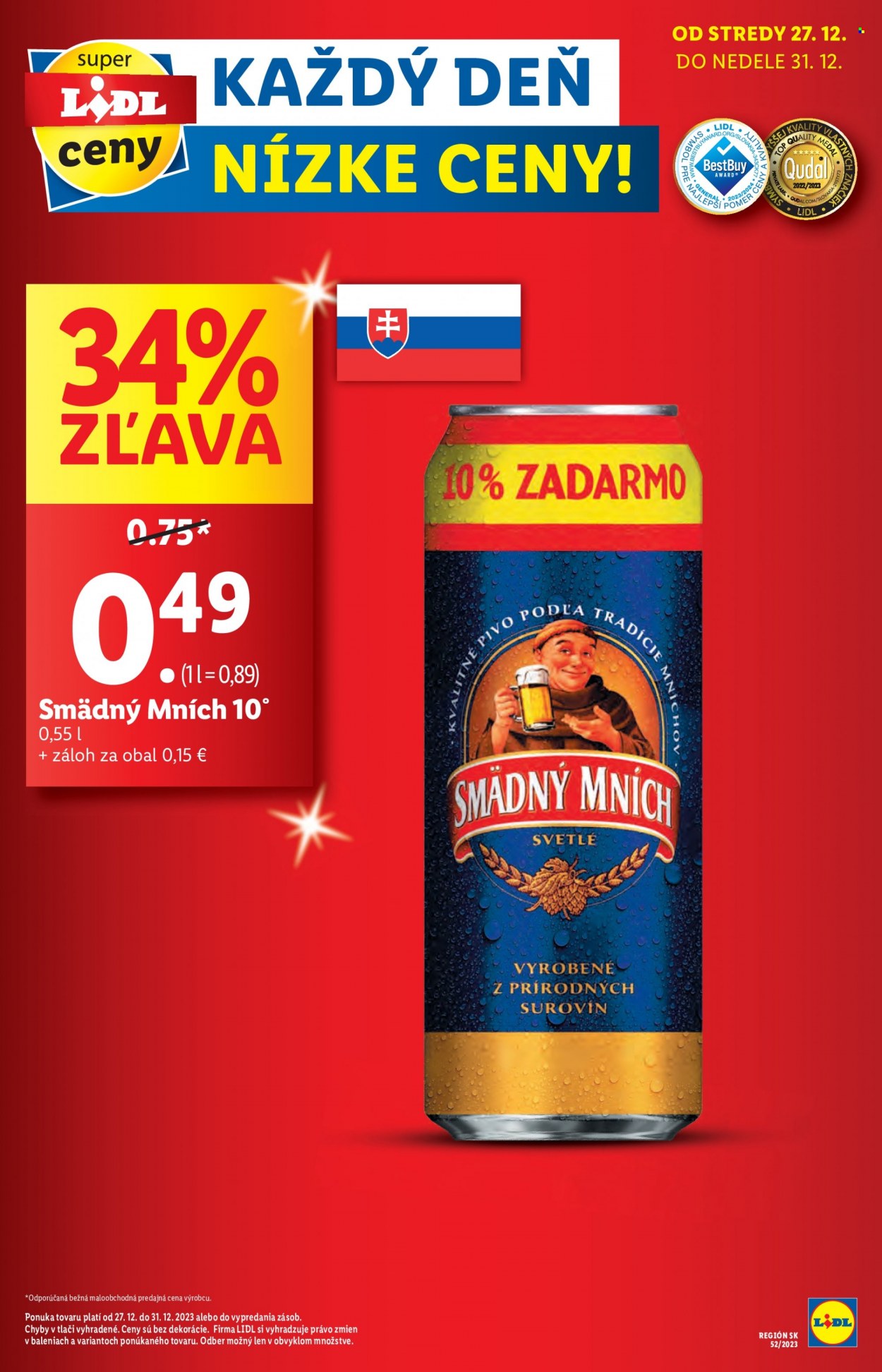 Leták Lidl - 27.12.2023 - 31.12.2023. Strana 7