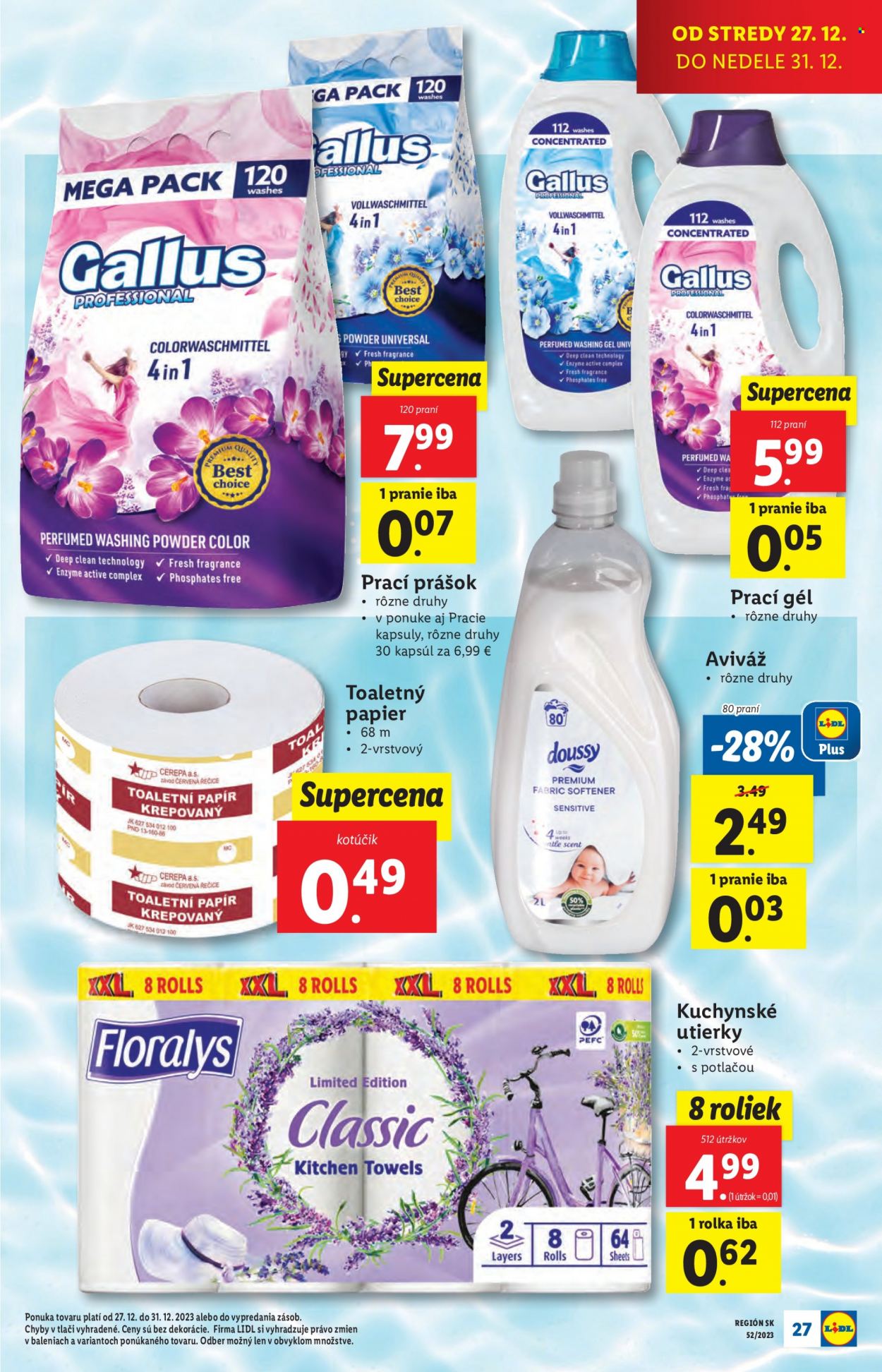 Leták Lidl - 27.12.2023 - 31.12.2023. Strana 30