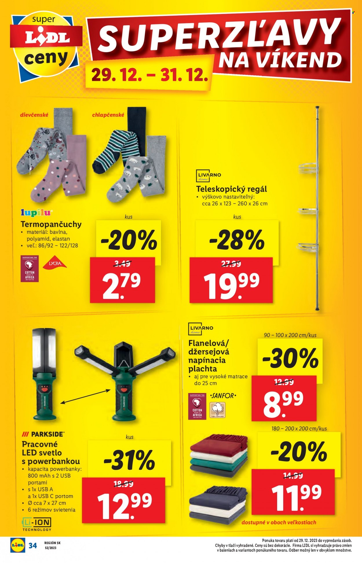 Leták Lidl - 27.12.2023 - 31.12.2023. Strana 38