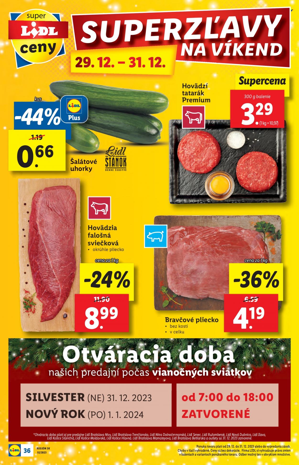 Leták Lidl - 27.12.2023 - 31.12.2023. Strana 39