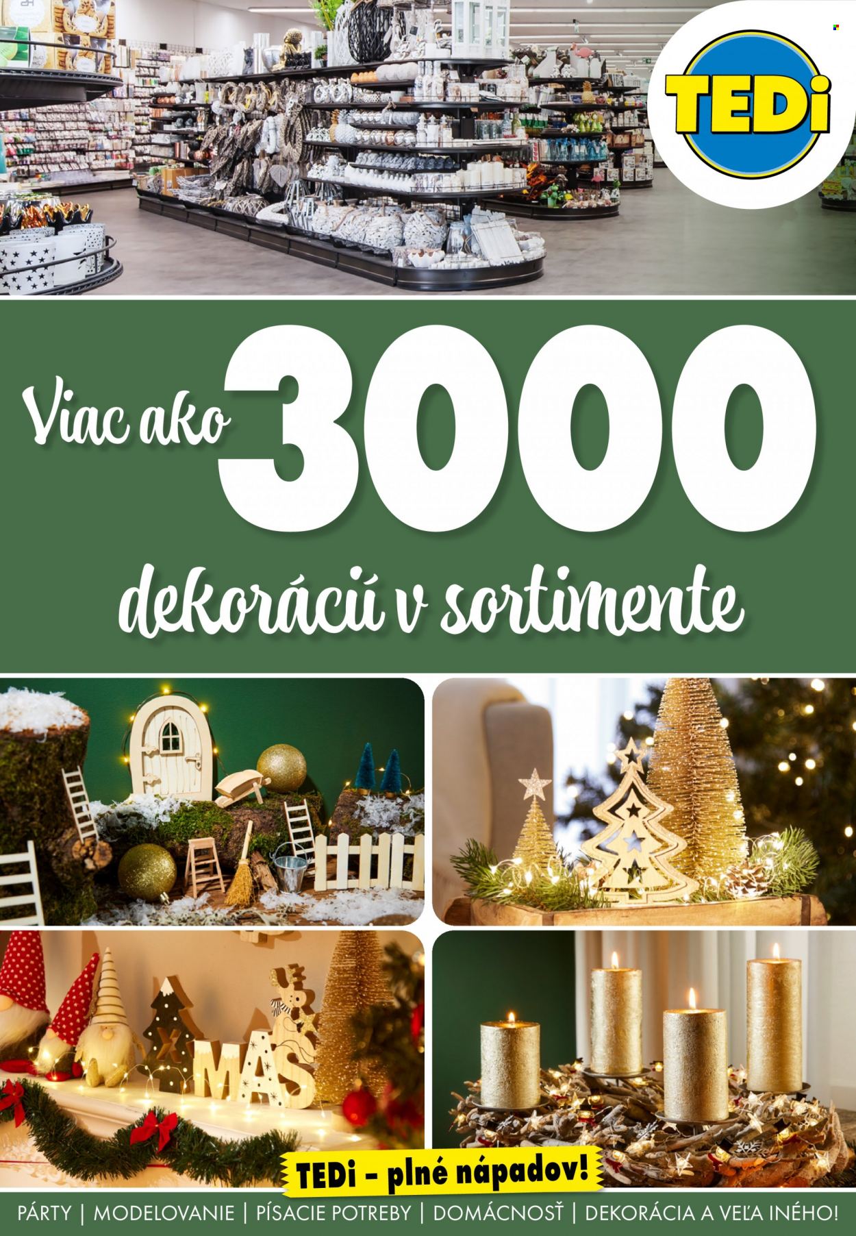 Leták TEDi. Strana 4