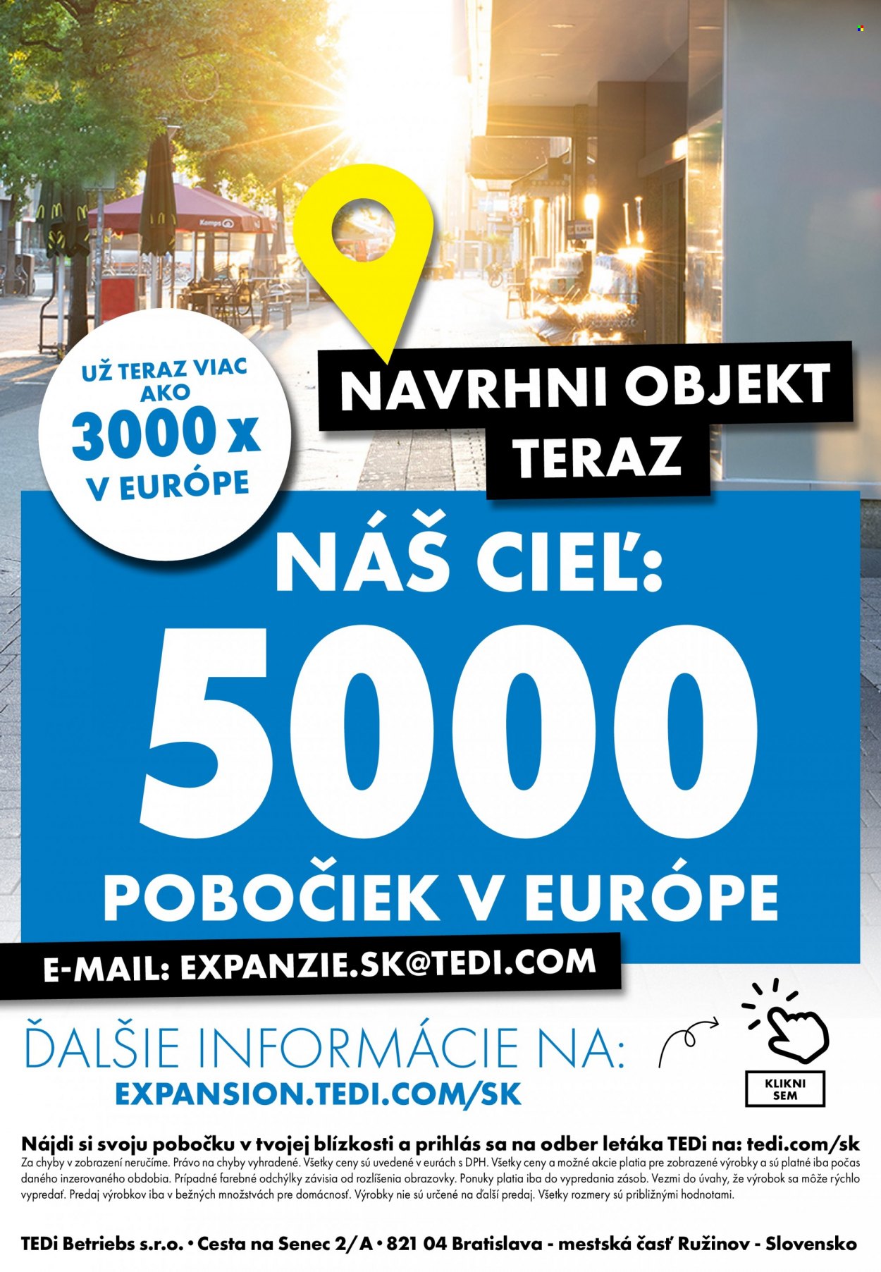 Leták TEDi. Strana 16