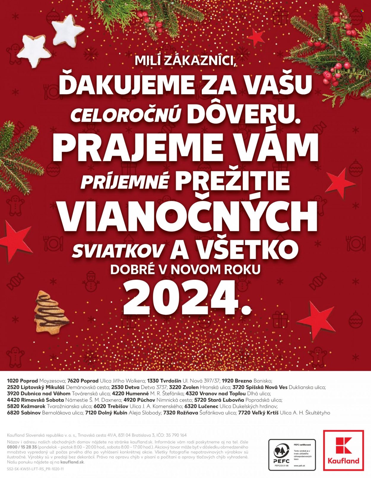 Leták Kaufland - 20.12.2023 - 24.12.2023. Strana 52