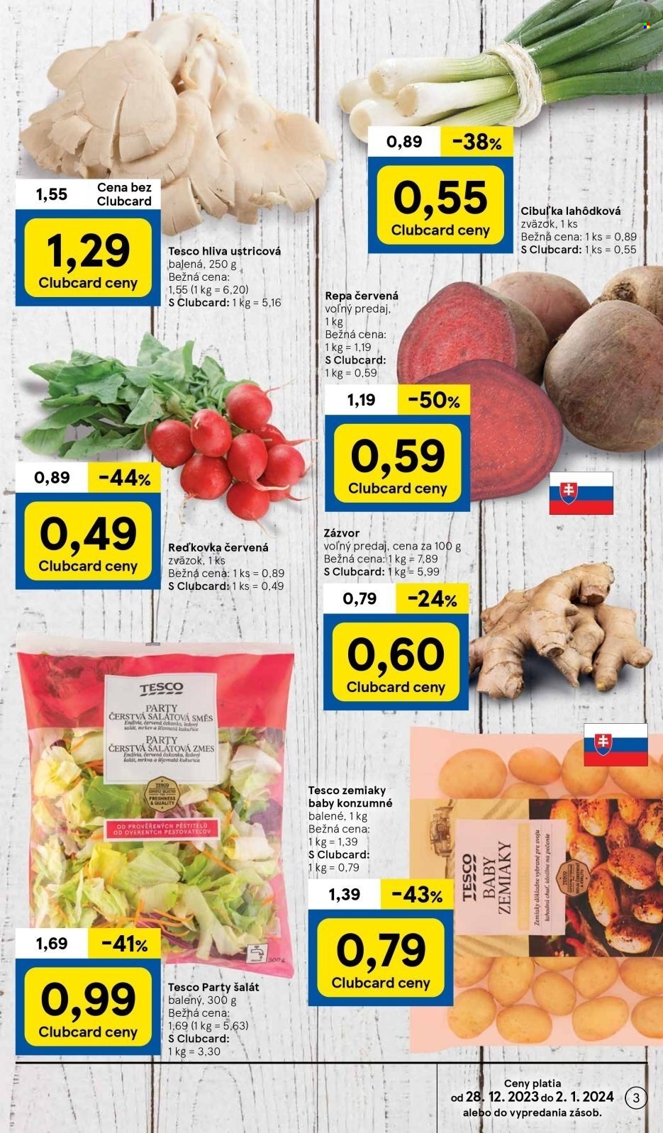 Leták TESCO - 28.12.2023 - 2.1.2024. Strana 3