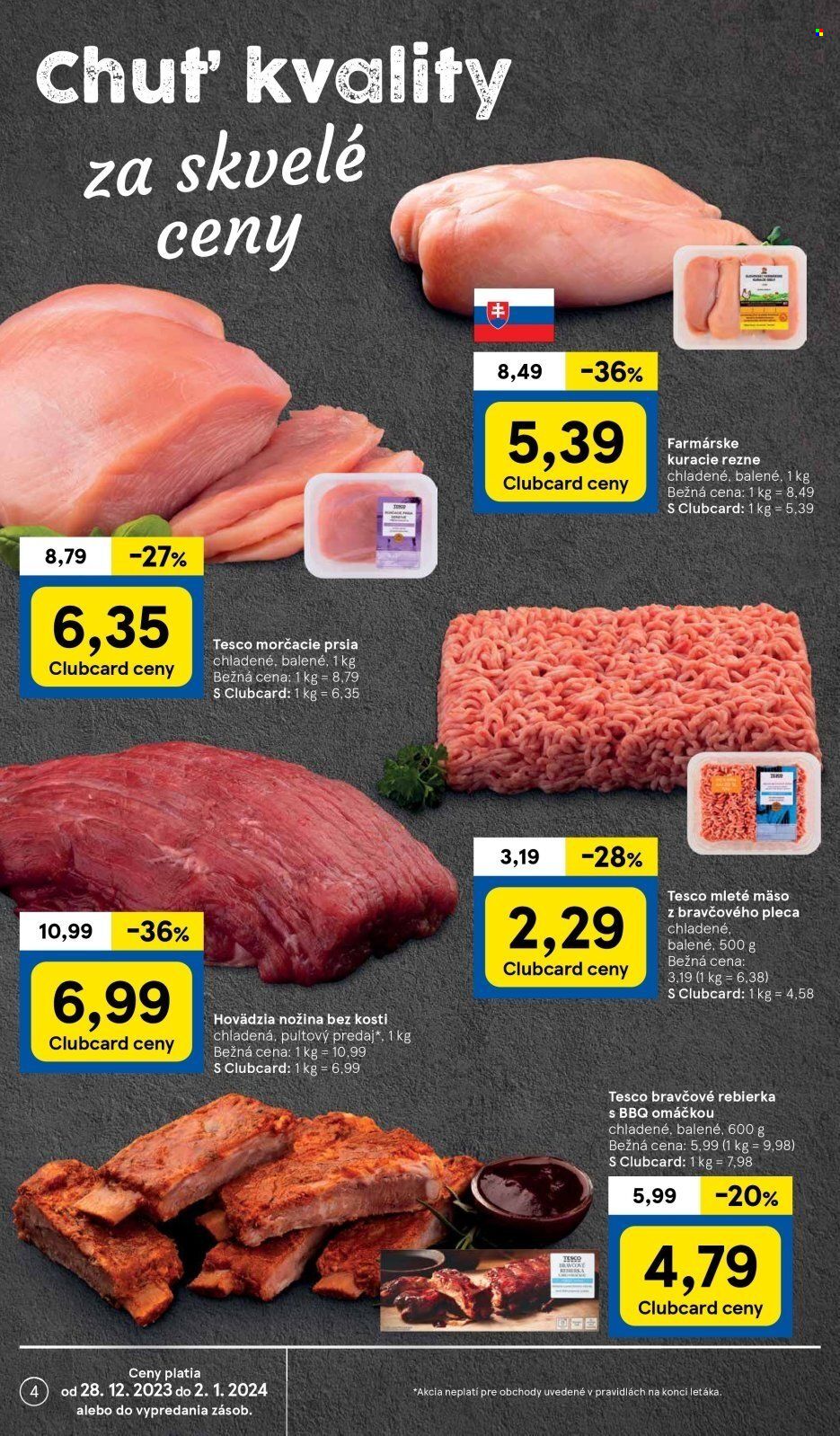 Leták TESCO - 28.12.2023 - 2.1.2024. Strana 4
